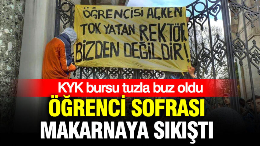Kyk bursu tuzla buz oldu ogrenci sofrasi makarnaya sikisti VEfAqUdi